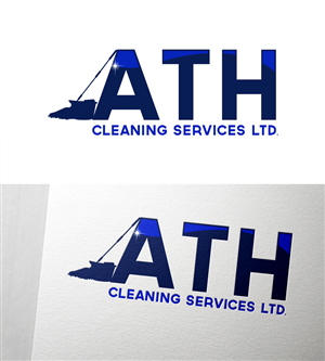 Logo Design by Agencia Brainstorm for ATH Cleaning Services Ltd | Design: #3884785