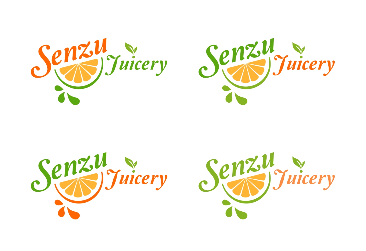 Logo Design by color designer for Senzu Juicery | Design #3697021