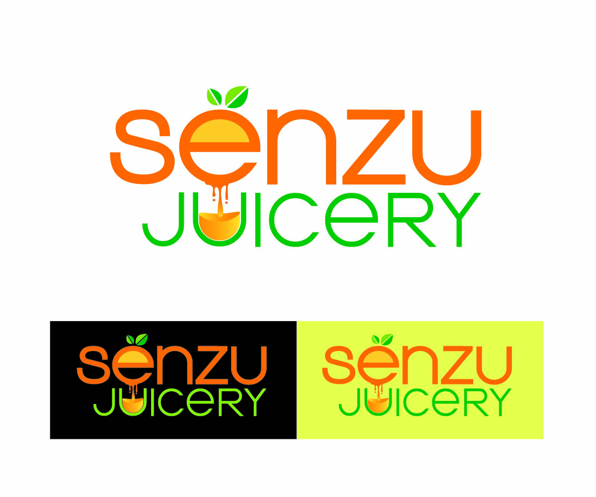 Logo Design by radleon for Senzu Juicery | Design #3705727