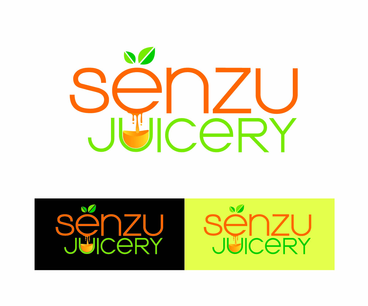 Logo Design by radleon for Senzu Juicery | Design #3705729