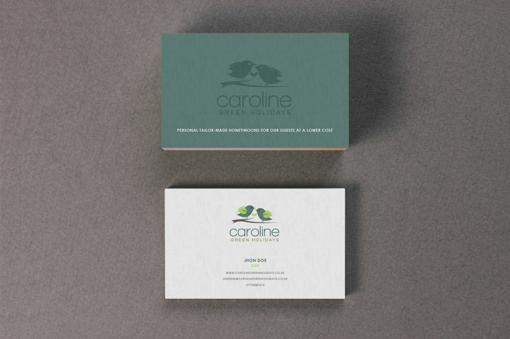 Design de Carte de Visite par Eggo May P pour Caroline Green Holidays Ltd. | Design #3689505