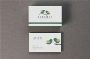 Business Card Design by Eggo May P for Caroline Green Holidays Ltd. | Design: #3689513