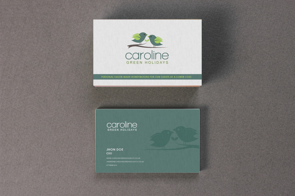 Business Card Design by Eggo May P for Caroline Green Holidays Ltd. | Design #3689527