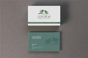 Business Card Design by Eggo May P for Caroline Green Holidays Ltd. | Design: #3689527