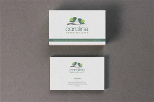 Business Card Design by Eggo May P for Caroline Green Holidays Ltd. | Design: #3689998