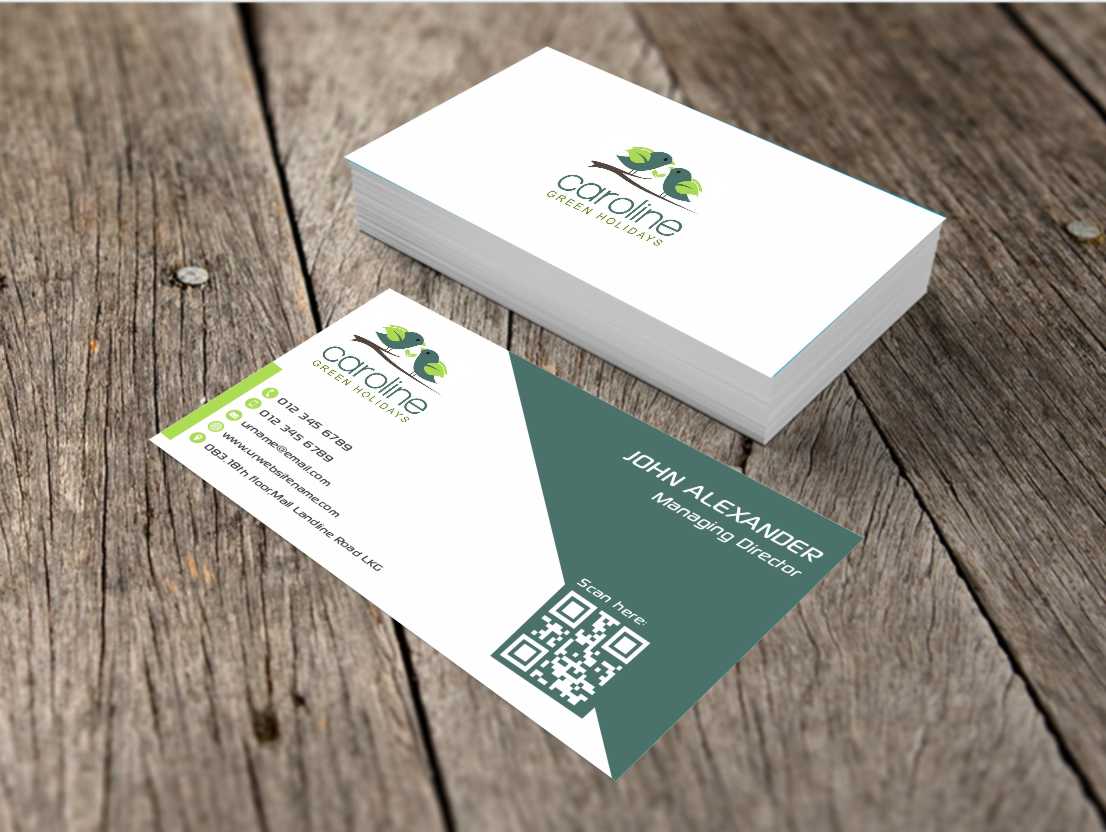 Design de Carte de Visite par AwsomeD pour Caroline Green Holidays Ltd. | Design #3693644
