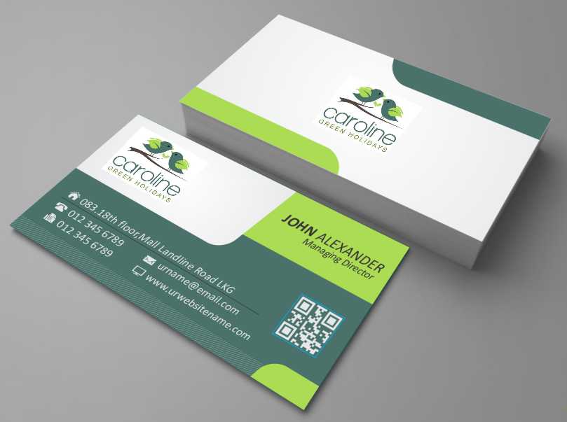 Business Card Design by AwsomeD for Caroline Green Holidays Ltd. | Design #3693651