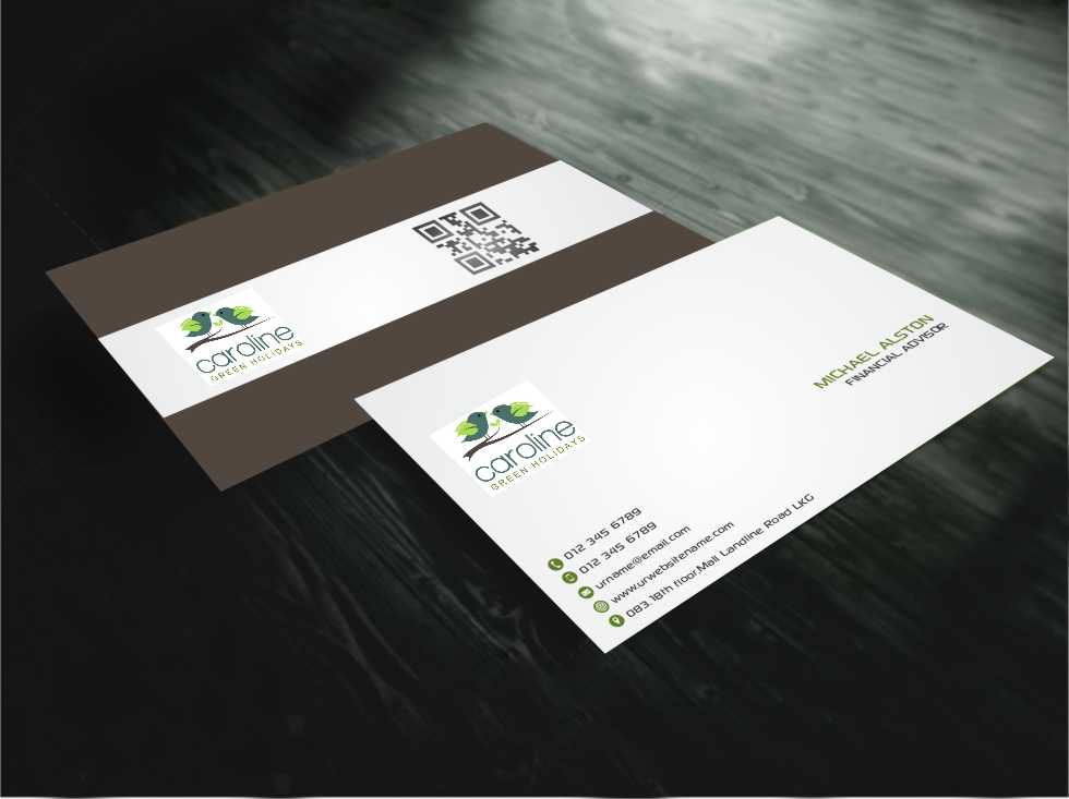 Business Card Design by AwsomeD for Caroline Green Holidays Ltd. | Design #3693658