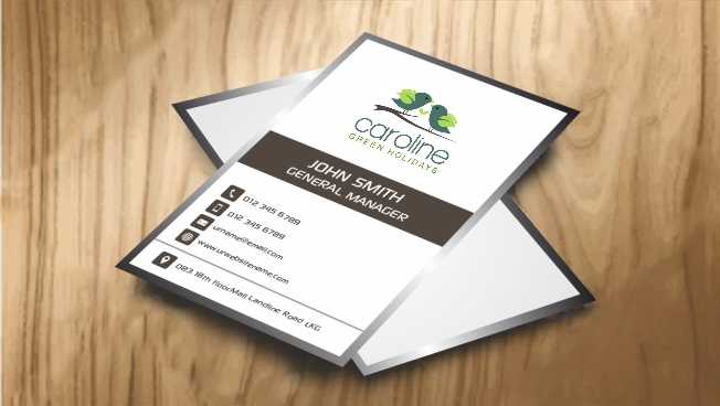 Business Card Design by AwsomeD for Caroline Green Holidays Ltd. | Design #3693665