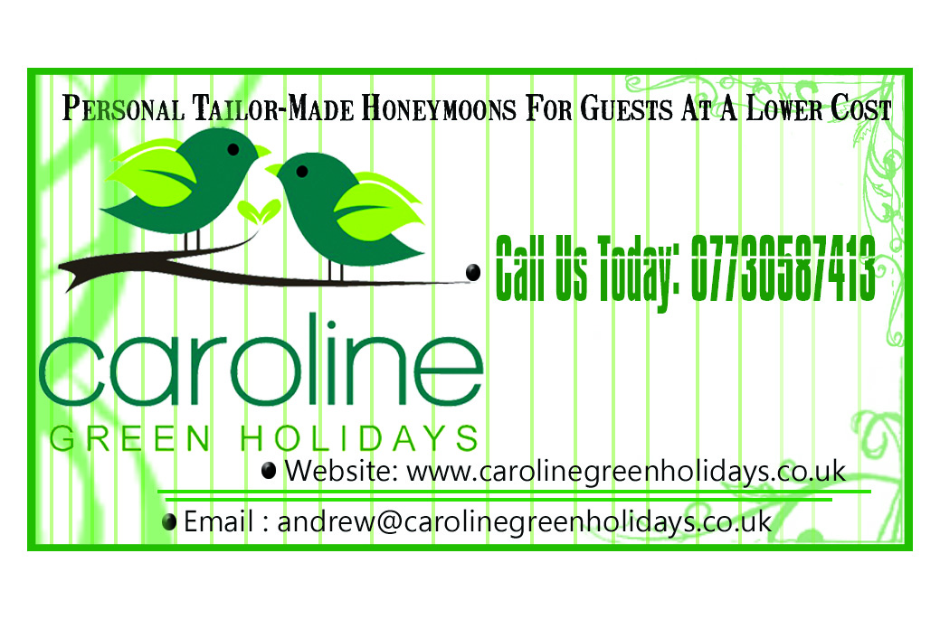 Business Card Design by HK Grafix for Caroline Green Holidays Ltd. | Design #3685174