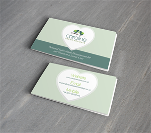 Business Card Design by distantbells for Caroline Green Holidays Ltd. | Design: #3703313