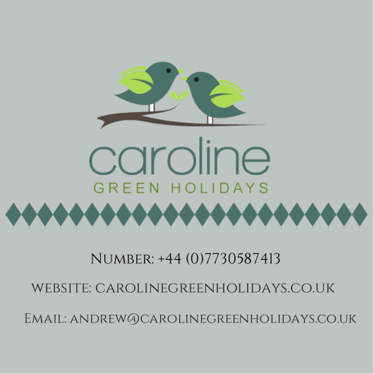 Design de Brochure par DerekLeach pour Caroline Green Holidays Ltd. | Design #3693198