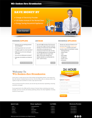 Wordpress Design by Mayank Patel for LedSpeed e.K. | Design: #1039307