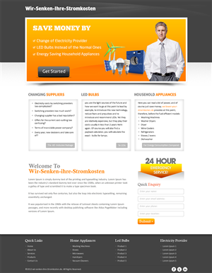 WordPress-Design von Mayank Patel für LedSpeed e.K. | Design: #1039311