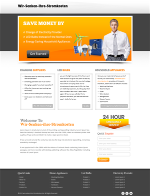 Wordpress Design by Mayank Patel for LedSpeed e.K. | Design: #1039313