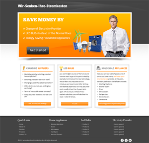 WordPress-Design von Mayank Patel für LedSpeed e.K. | Design: #1041756