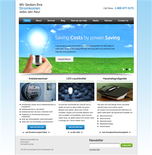 WordPress-Design von OM für LedSpeed e.K. | Design: #1020009