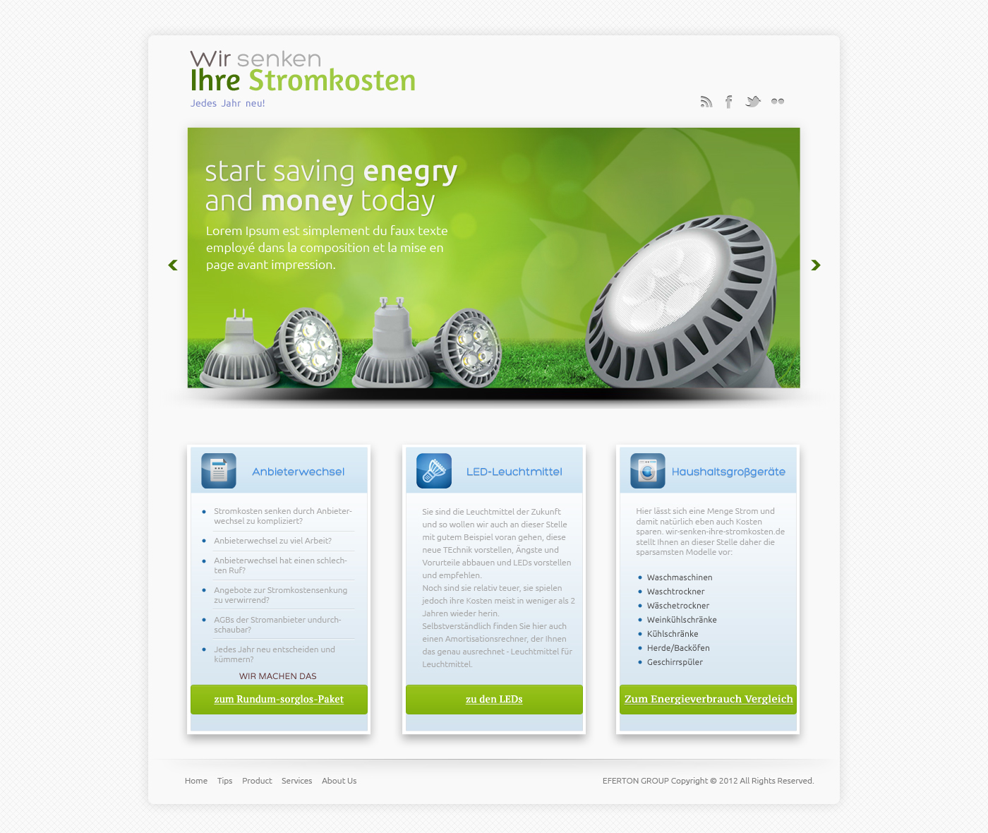 WordPress-Design von OM für LedSpeed e.K. | Design #1023219