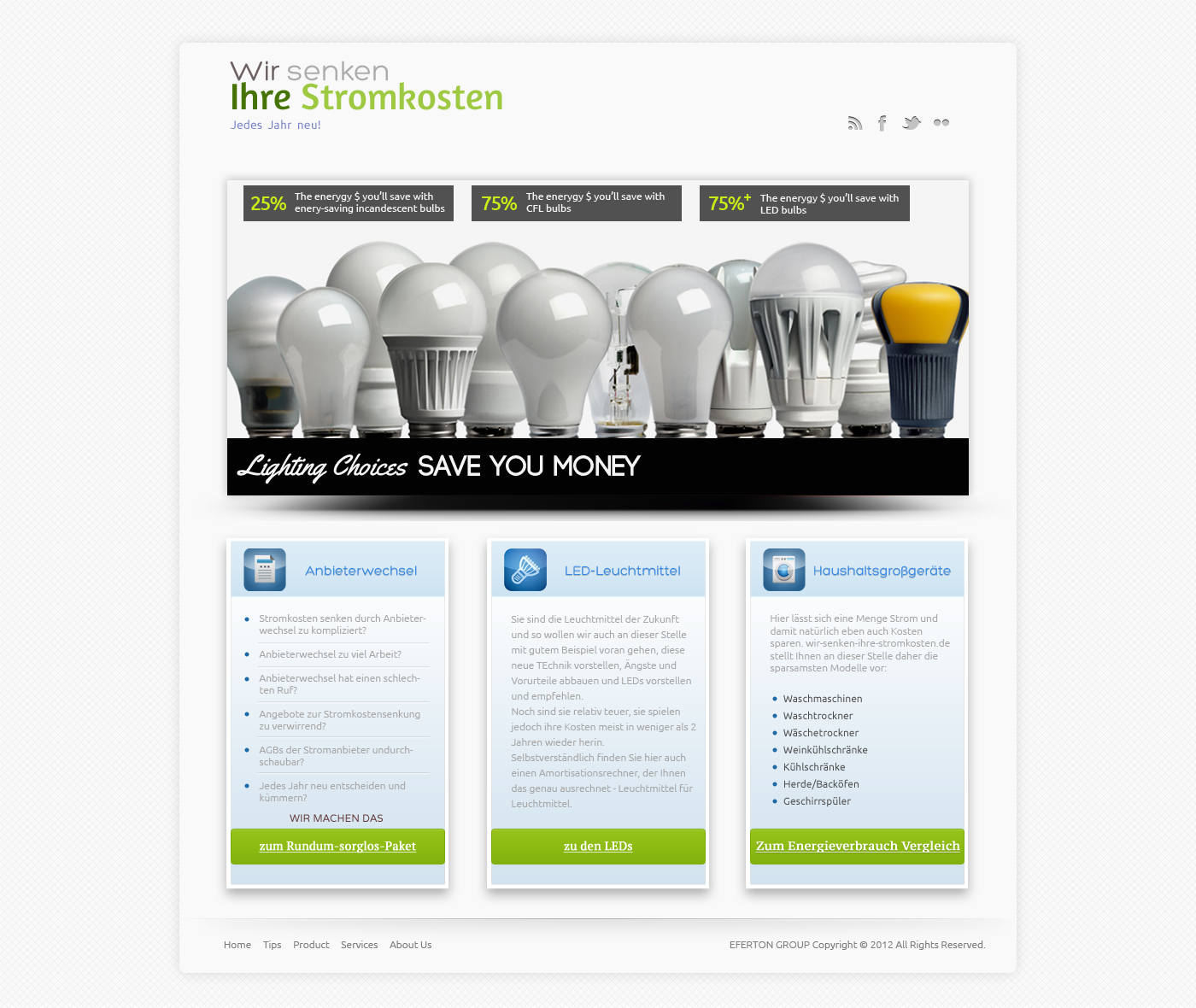 Wordpress Design by OM for LedSpeed e.K. | Design #1023223