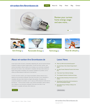 WordPress-Design von CreativeIyke für LedSpeed e.K. | Design: #1020972