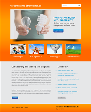 WordPress-Design von CreativeIyke für LedSpeed e.K. | Design: #1022756