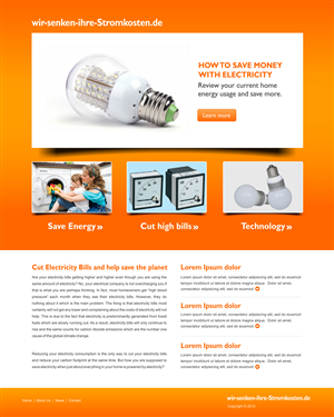 Wordpress Design by CreativeIyke for LedSpeed e.K. | Design: #1033178