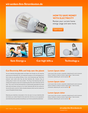 Wordpress Design by CreativeIyke for LedSpeed e.K. | Design: #1033186