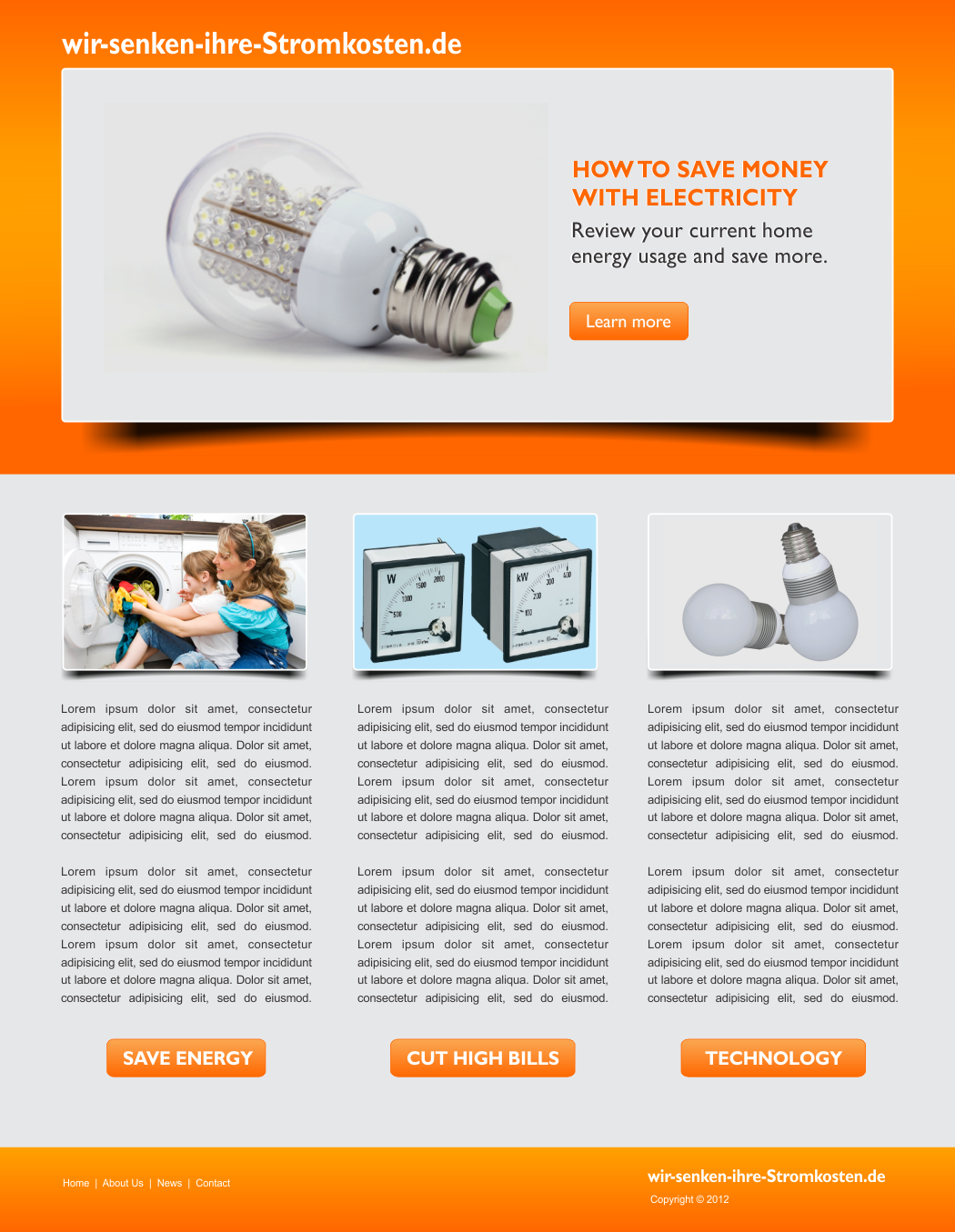 WordPress-Design von CreativeIyke für LedSpeed e.K. | Design: #1044870