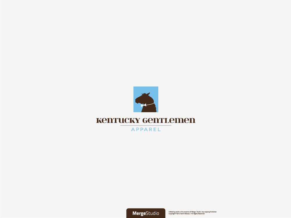 Logo Design by MergeStudio for Kentucky Gentlemen Apparel | Design #967972