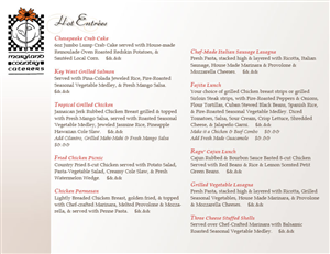 Menu Design by Meow Mix for this project | Design: #1017624