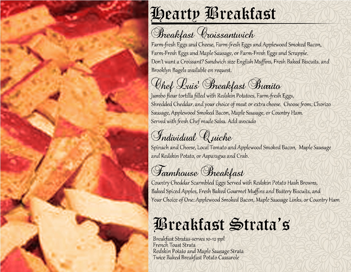 Menu Design by J.Fairuz for this project | Design #1015264