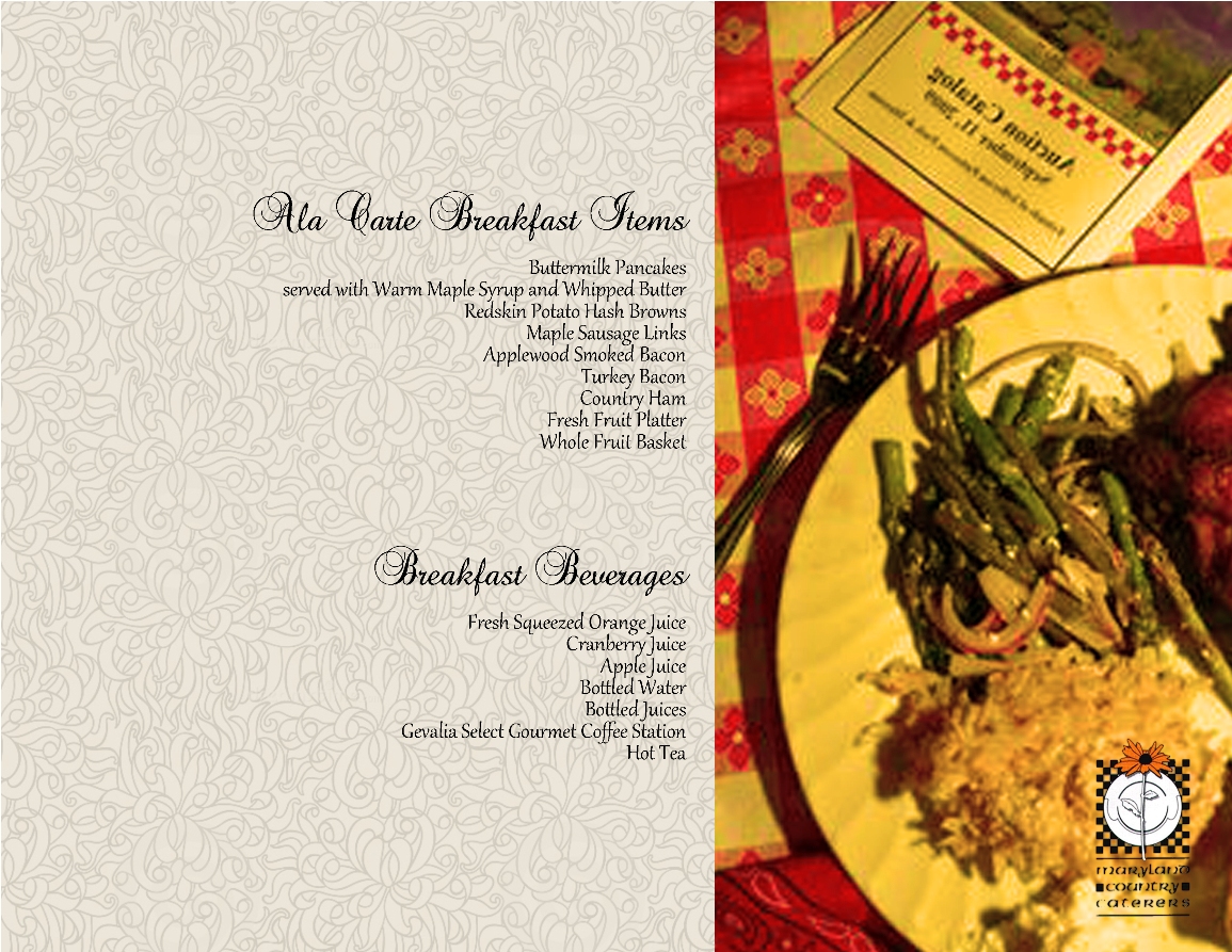 Menu Design by J.Fairuz for this project | Design #1015266