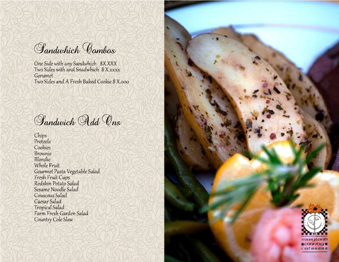 Menu Design by J.Fairuz for this project | Design #1015272