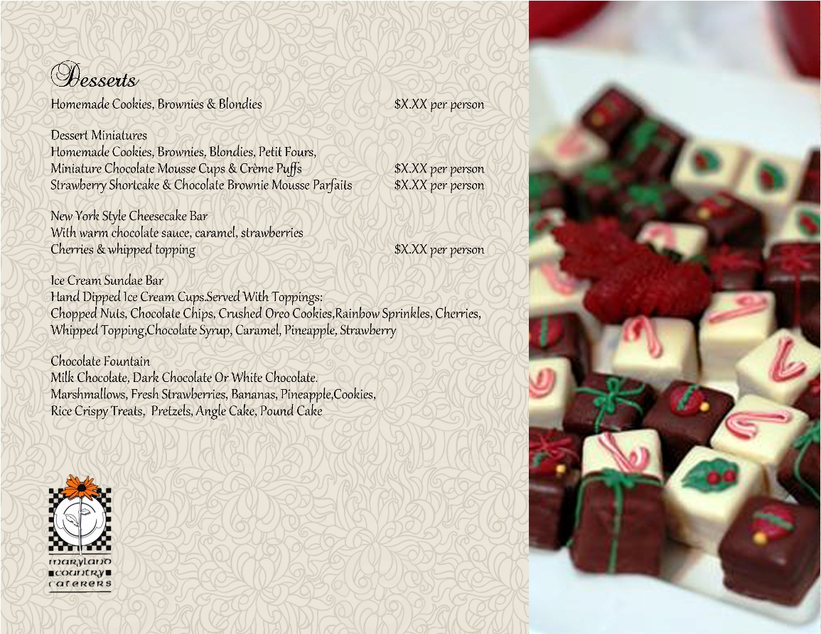 Menu Design by J.Fairuz for this project | Design #1015293