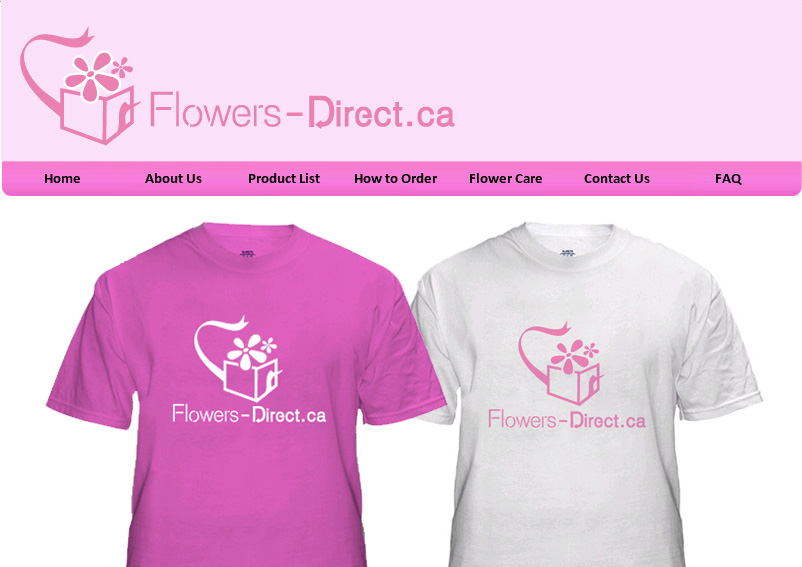 Elegant, Feminine, Fence Logo Design for FlowersDirect.ca Or Flowers