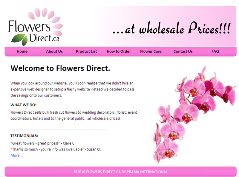 Logo Design by salini saraswathy for Flowers-Direct | Design #122645