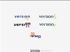 Diseño de Logo por MergeStudio para Version 22 | Diseño: #982239