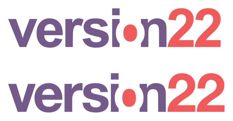 Diseño de Logo por Innerworld Designs ltd. para Version 22 | Diseño #968937