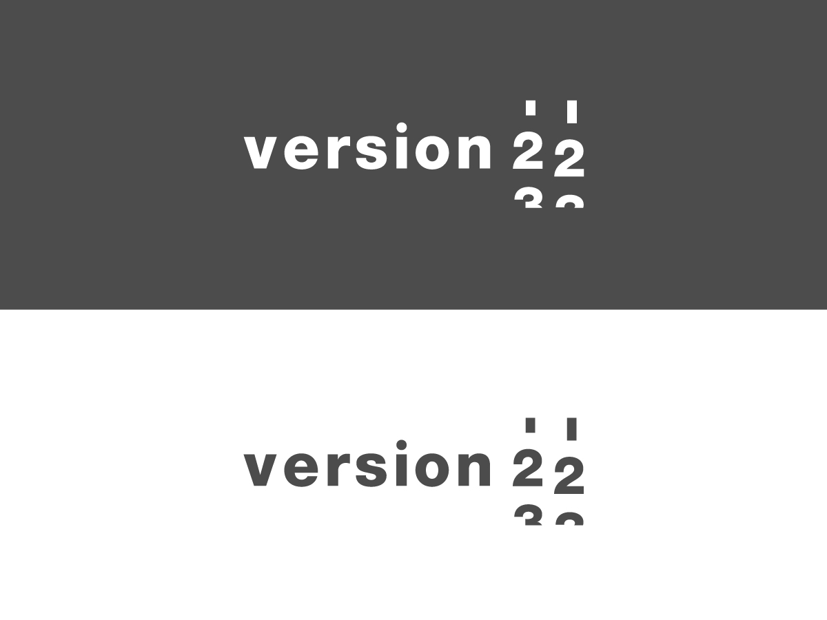 Logo Design by olvanita for Version 22 | Design #988801