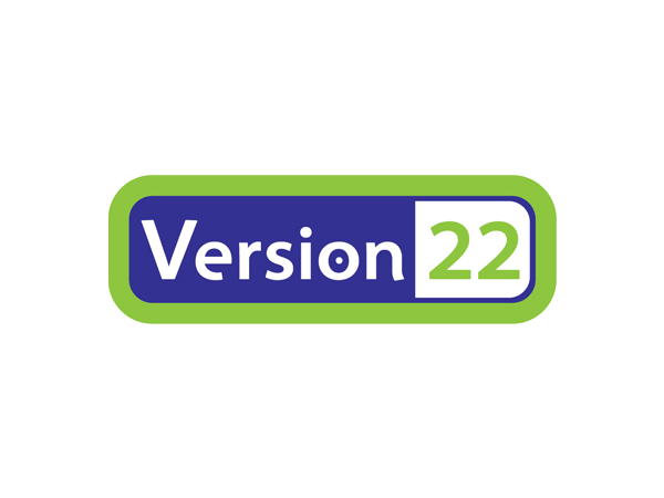 Logo Design by Skroll for Version 22 | Design #981991
