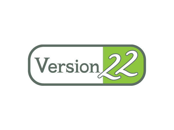 Logo Design by Skroll for Version 22 | Design #983955