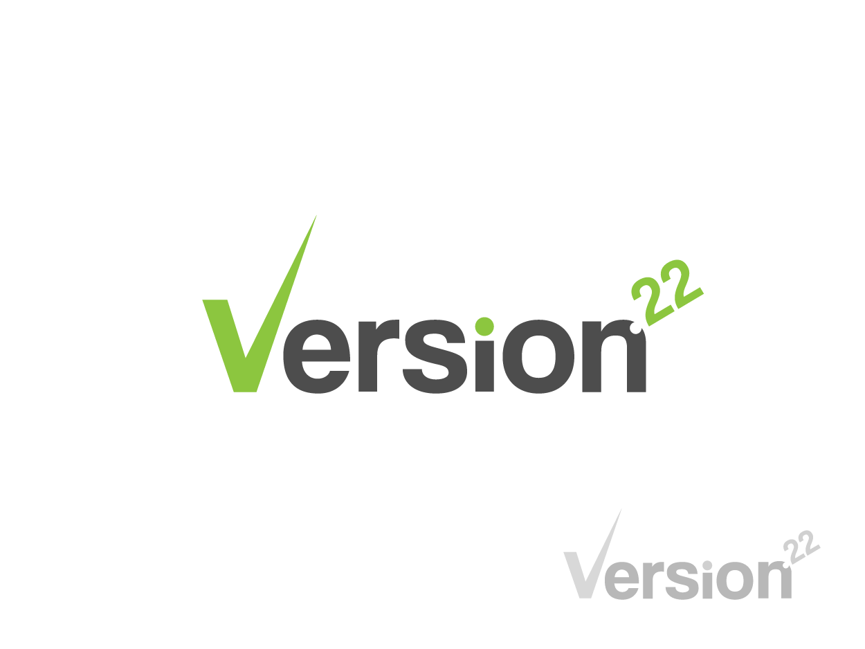 Logo Design by AldoRaine for Version 22 | Design #974634