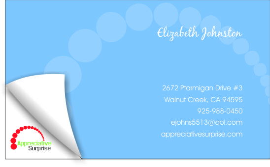 Business Card Design by BrandOne for Appreciative Surprise | Design #112479