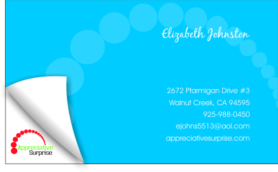 Business Card Design by BrandOne for Appreciative Surprise | Design #112481