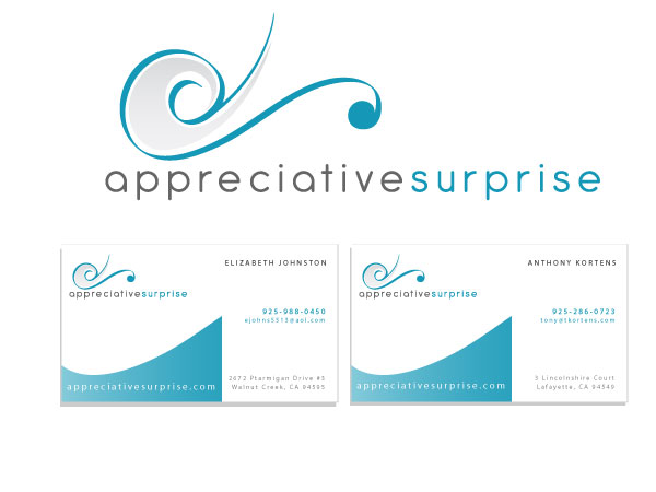Diseño de Tarjeta de Presentación por bluberri para Appreciative Surprise | Diseño #117738