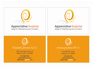 Business Card Design by design is Goodland for Appreciative Surprise | Design #125303