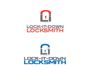 Logo Design by dianagargaritza for Lock-It-Down Locksmith, LLC | Design: #3701268