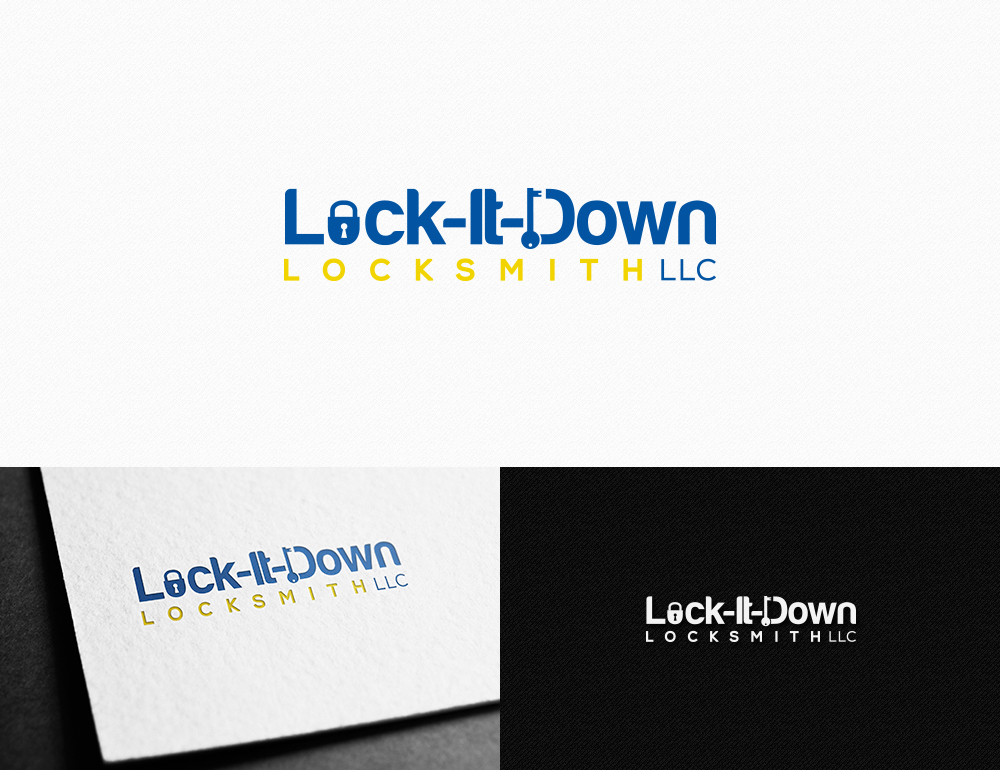 Logo Design by creativecorner for Lock-It-Down Locksmith, LLC | Design #3728239