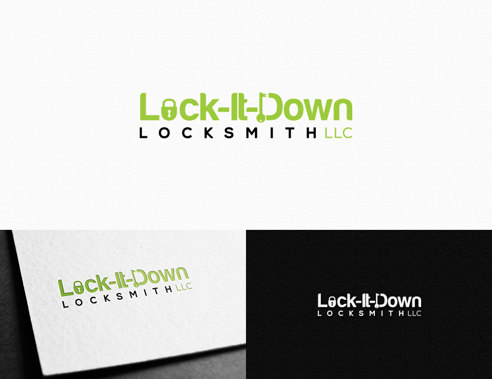 Logo Design by creativecorner for Lock-It-Down Locksmith, LLC | Design #3728246