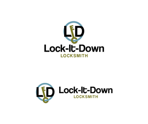 Logo Design by MOH Studio for Lock-It-Down Locksmith, LLC | Design: #3708425